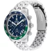 Tommy Hilfiger uomo Damon orologio al quarzo 1792185 41mm quadrante blu acciaio inox
