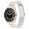 Tommy Hilfiger uomo Deacon orologio al quarzo 40mm quadrante blu acciaio inox mesh