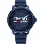 Tommy Hilfiger orologio al quarzo uomo Decker 1792000 46 mm quadrante blu pelle marrone