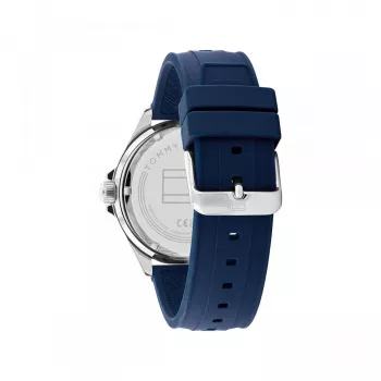 Tommy Hilfiger Orologio da uomo Decker Quarzo 1792009 43mm Quadrante blu Acciaio inossidabile