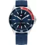 Tommy Hilfiger Orologio da uomo Decker Quarzo 1792009 43mm Quadrante blu Acciaio inossidabile