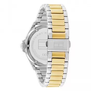 Tommy Hilfiger Orologio uomo Decker al quarzo 1792013 43mm quadrante blu pelle marrone
