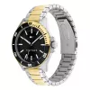 Tommy Hilfiger Orologio uomo Decker al quarzo 1792013 43mm quadrante blu pelle marrone