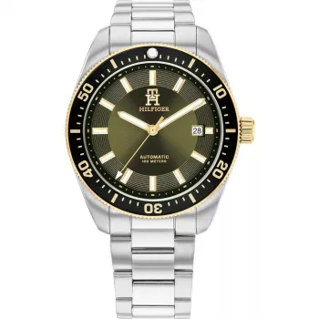 Tommy Hilfiger Uomo Decker Orologio al quarzo 1792155 40mm quadrante blu Acciaio