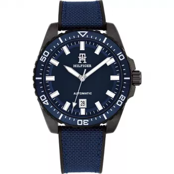 Tommy Hilfiger uomo Decker orologio al quarzo 1792160 42mm acciaio quadrante blu
