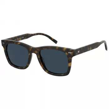 Tommy Hilfiger Occhiali da sole uomo TH-2184-S-086 montatura havana lenti grigie 52mm