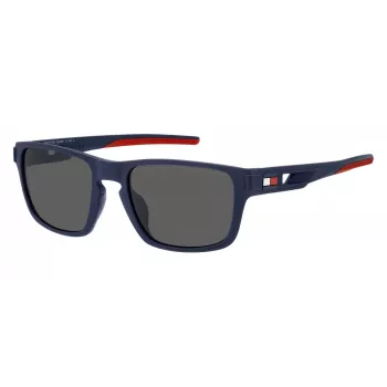 Tommy Hilfiger Occhiali da sole uomo TH-1952-S-FLL rettangolari in acetato 55/20/135 mm