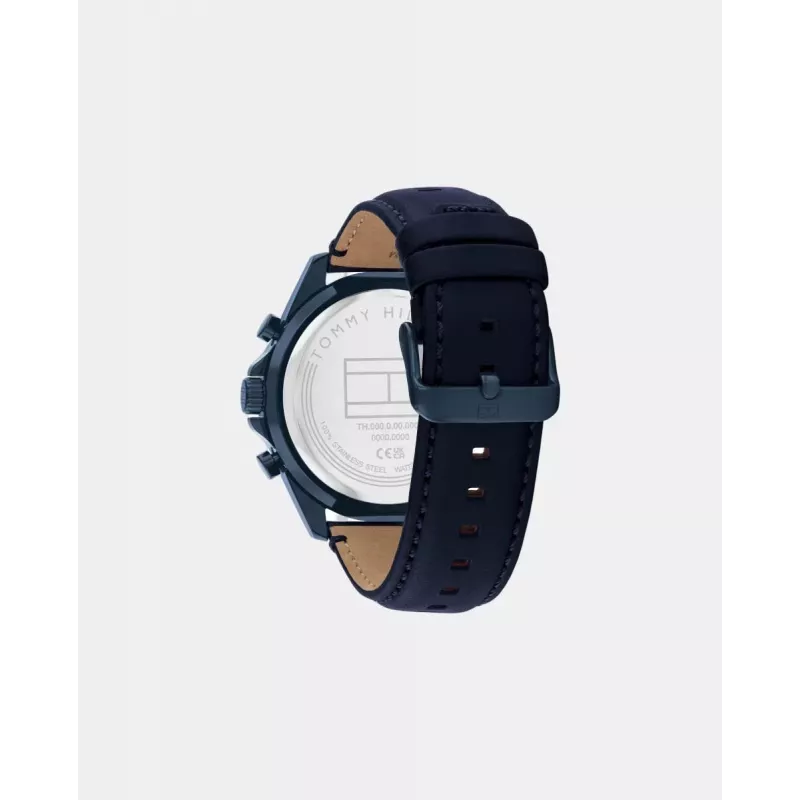 TOMMY HILFIGER orologio uomo 1710655 48mm acciaio quadrante blu