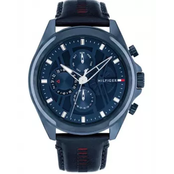 TOMMY HILFIGER orologio uomo 1710655 48mm acciaio quadrante blu