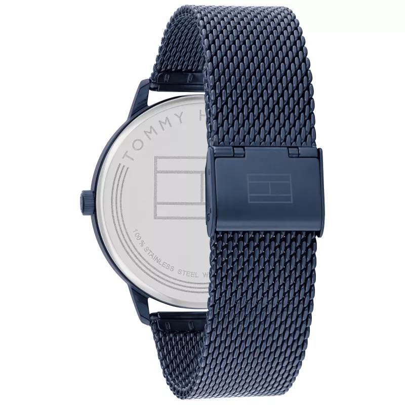 Tommy Hilfiger Orologio uomo 1791841 43mm acciaio inox quadrante blu
