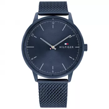 Tommy Hilfiger Orologio uomo 1791841 43mm acciaio inox quadrante blu