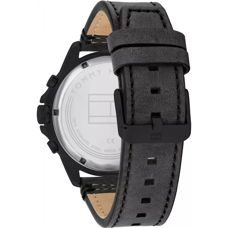 Tommy Hilfiger orologio da uomo 1791893 46mm acciaio inox quadrante blu
