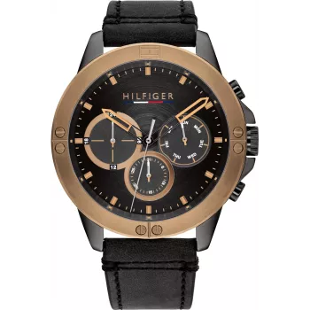 Tommy Hilfiger orologio da uomo 1791893 46mm acciaio inox quadrante blu