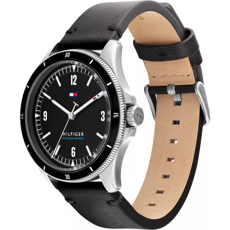 Tommy Hilfiger orologio uomo 1791904 44mm acciaio quadrante blu