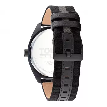 Tommy Hilfiger orologio da uomo 1792039 45 mm quadrante blu pelle marrone