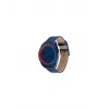 Tommy Hilfiger Orologio Uomo 1792041 45 mm Quadrante Blu Cinturino in Pelle Marrone