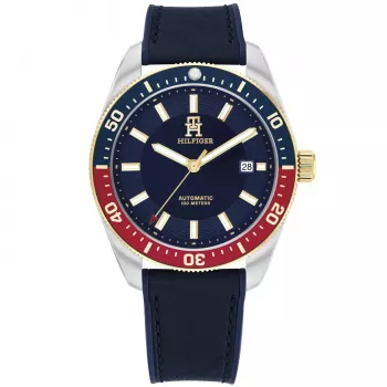 Tommy Hilfiger Orologio uomo 1792141 40mm acciaio inox quadrante blu
