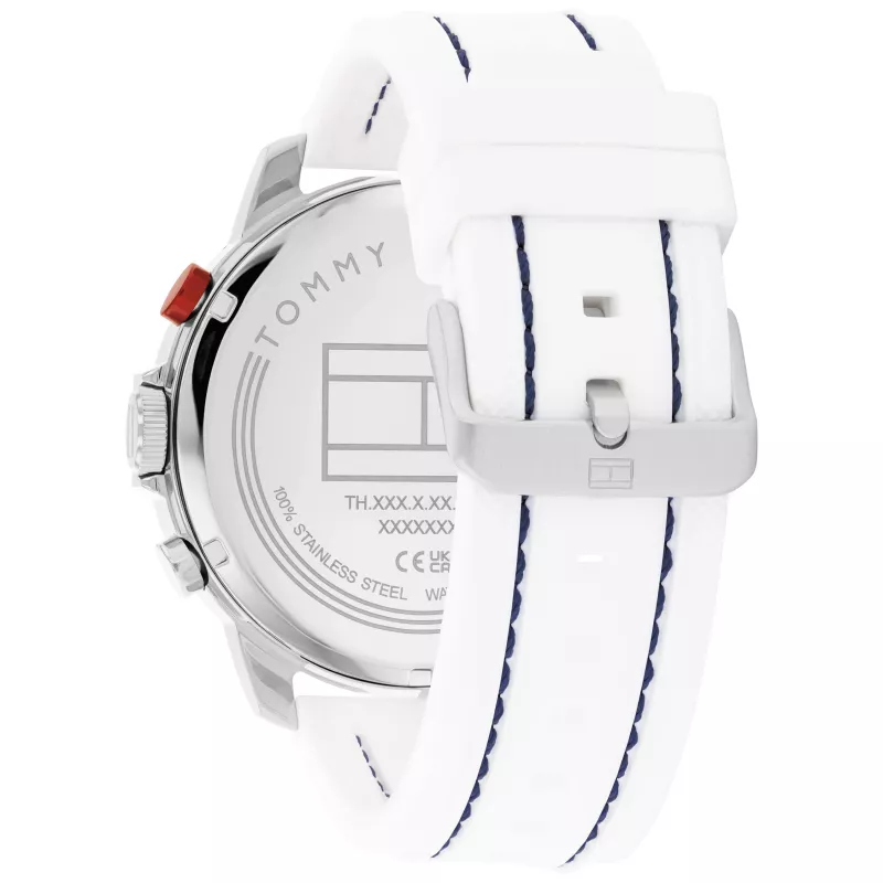 Tommy Hilfiger Orologio da uomo 1792148 46mm Acciaio inox Quadrante blu