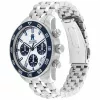 Tommy Hilfiger orologio da uomo 1792157 41mm quadrante blu pelle marrone