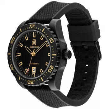 Tommy Hilfiger Orologio da uomo 1792159 42mm quadrante blu pelle marrone