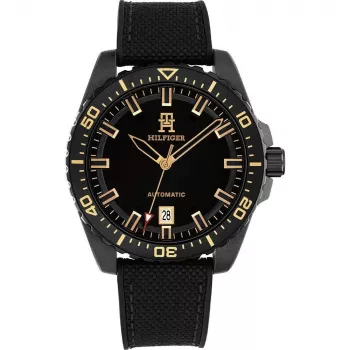 Tommy Hilfiger Orologio da uomo 1792159 42mm quadrante blu pelle marrone