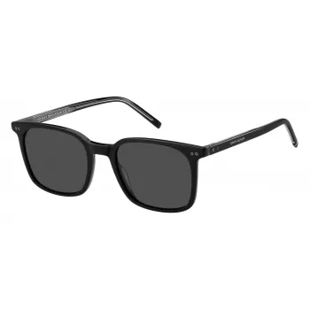 Occhiali da sole unisex TOMMY HILFIGER TH1938S80753I 53/14/145 mm montatura nera lenti grigie