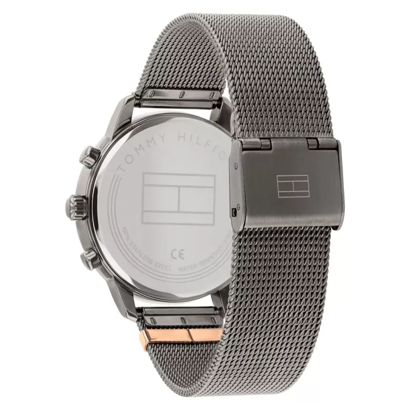 TOMMY HILFIGER Orologio unisex 1782304 37mm Acciaio inox Mesh