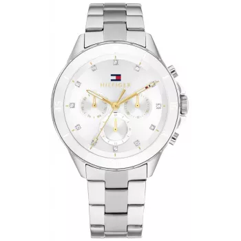 Tommy Hilfiger Orologio unisex 1782707 40mm Acciaio inox Mesh Quadrante blu
