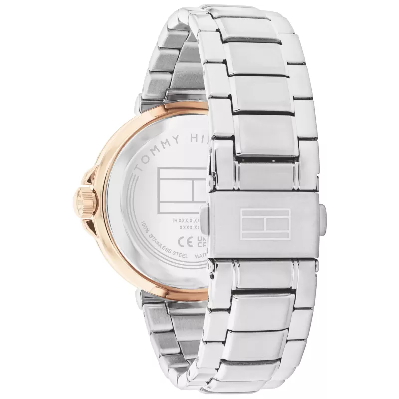 Tommy Hilfiger Orologio unisex 1782754 38mm acciaio inox pelle blu