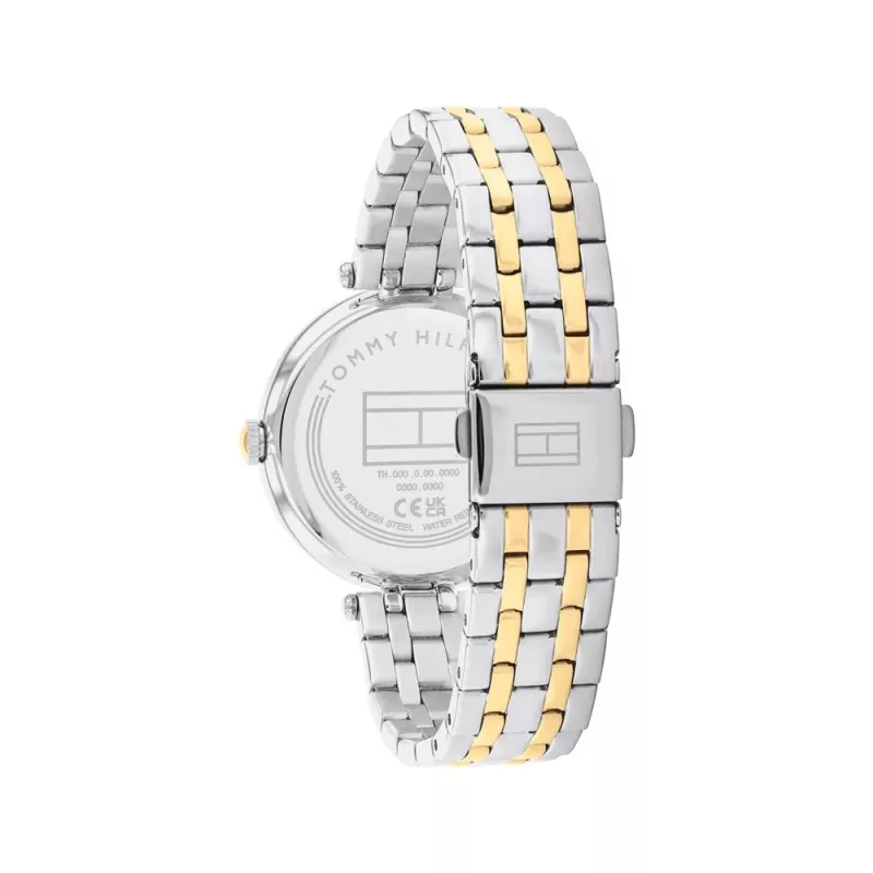 Tommy Hilfiger Orologio da donna Blake 1782760 Quarzo Analogico 34mm Argento Acciaio Maglia milanaise