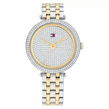 Tommy Hilfiger Orologio da donna Blake 1782760 Quarzo Analogico 34mm Argento Acciaio Maglia milanaise