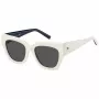 TOMMY HILFIGER Occhiali da sole donna TH-2223-S-SZJ Havana acetato montatura squadrata lente marrone sfumata 53/19/140 mm