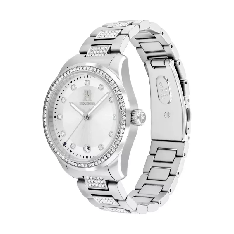 TOMMY HILFIGER Orologio donna 1782757 (36mm) - Cinturino in maglia d'acciaio argentato