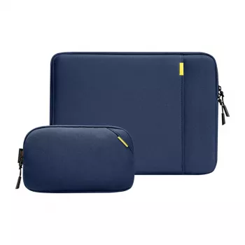 TOMTOC Defender-A13 custodia per laptop + set custodia 14 (blu navy)