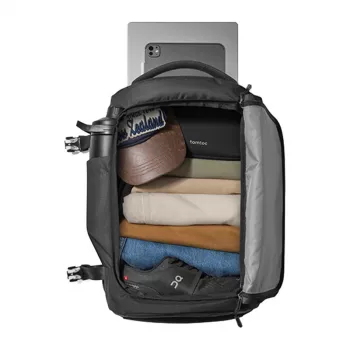 TOMTOC Navigator-T66 Liteway zaino da viaggio 28L/15.6 (nero)