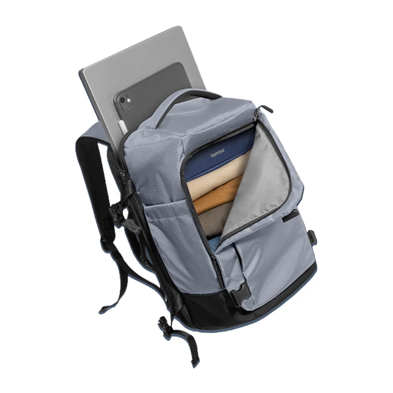 TOMTOC Navigator-T66 Liteway zaino da viaggio 28L (grigio chiaro)