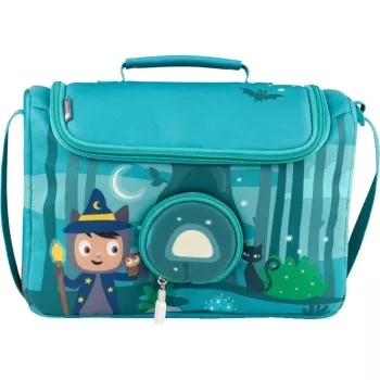 Tonies Under the Magic Moon borsa - borsa unisex - trasporto personaggi audio - cerniera - verde