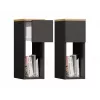 TOP E SHOP GALAX 20/1S comodino, antracite/artisan
