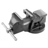 TOPEX morsa da fabbro 100 mm, base girevole, ghisa grigia