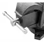 TOPEX Morsa girevole da fabbro 200 mm