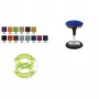 Topstar Sitness SI69 G20 sgabello ergonomico in piedi, regolabile in altezza 43-56 cm, seduta nera in poliolefina, base rotonda gommata, certificato GS