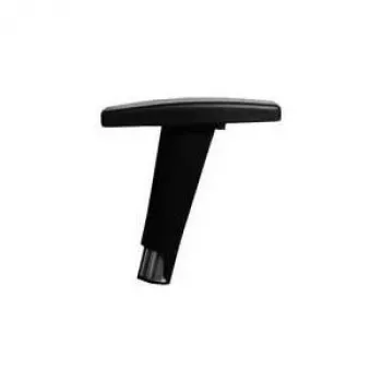 Topstar T2 braccioli regolabili in altezza con softpad, nero/cromo, 1 paio (7090 CHR)