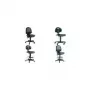 Topstar TEC 20 sedia da lavoro, poliuretano nero, seduta a vasca speciale, schienale 300 mm, 72220 PUO