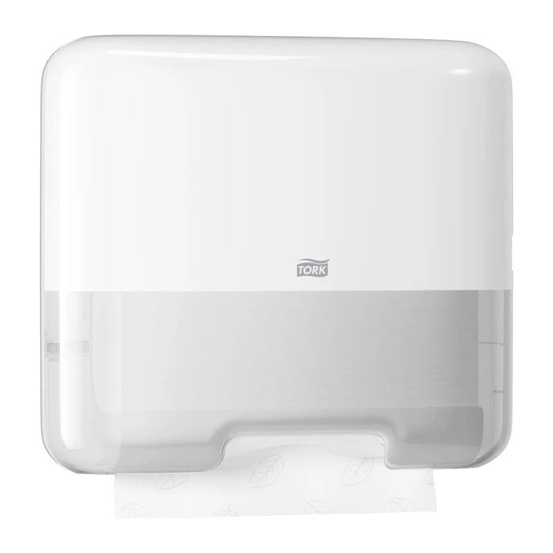 Tork H3 Mini Folded Dispenser per asciugamani piegati 553100, 300 asciugamani, bianco