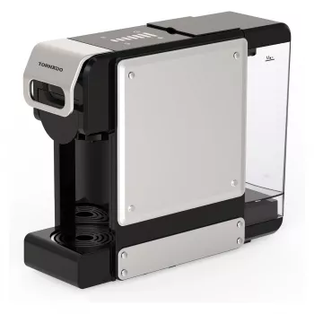 TORNADO TST-550-GS macchina per caffè 7-in-1 (15 bar, monta latte automatico, serbatoio acqua 1,2 l, nero/argento)