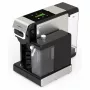 TORNADO TST-550M-GS macchina da caffè 7-in-1 con pompa 15 bar, serbatoio acqua 1,8 l, monta latte – nero/argento