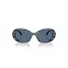 Tory Burch Occhiali da sole donna TY7214U 317780 Dark Havana Brown Gradient 53mm