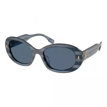 Tory Burch Occhiali da sole donna TY7214U 317780 Dark Havana Brown Gradient 53mm