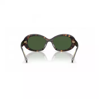 Tory Burch Occhiali da sole donna TY7214U172871 - Forma quadrata/farfalla, lenti sfumate marroni, 53/19/140 mm