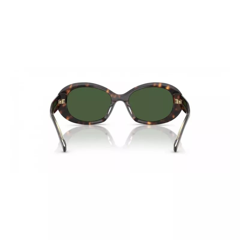 Tory Burch Occhiali da sole donna TY7214U172871 - Forma quadrata/farfalla, lenti sfumate marroni, 53/19/140 mm